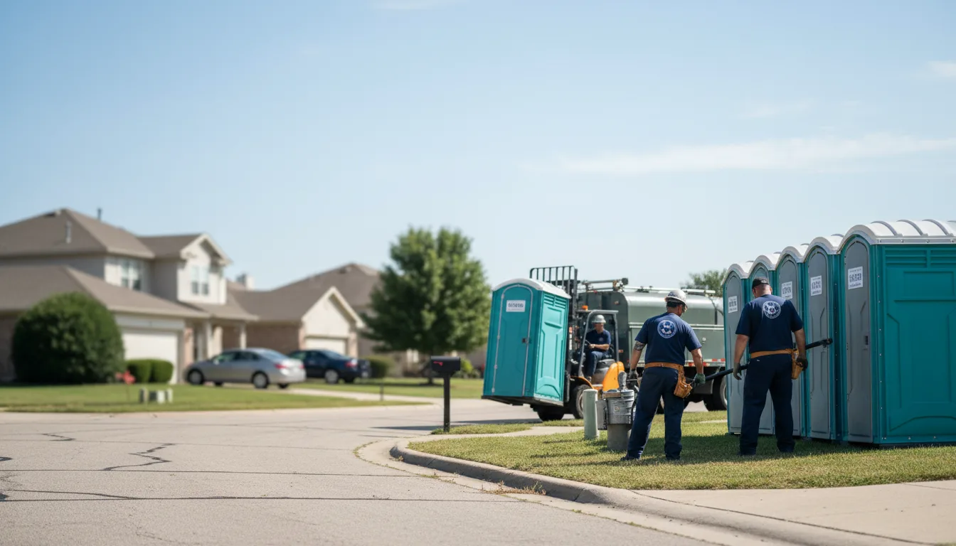 Porta Potty Rental in Glenville, WV near me